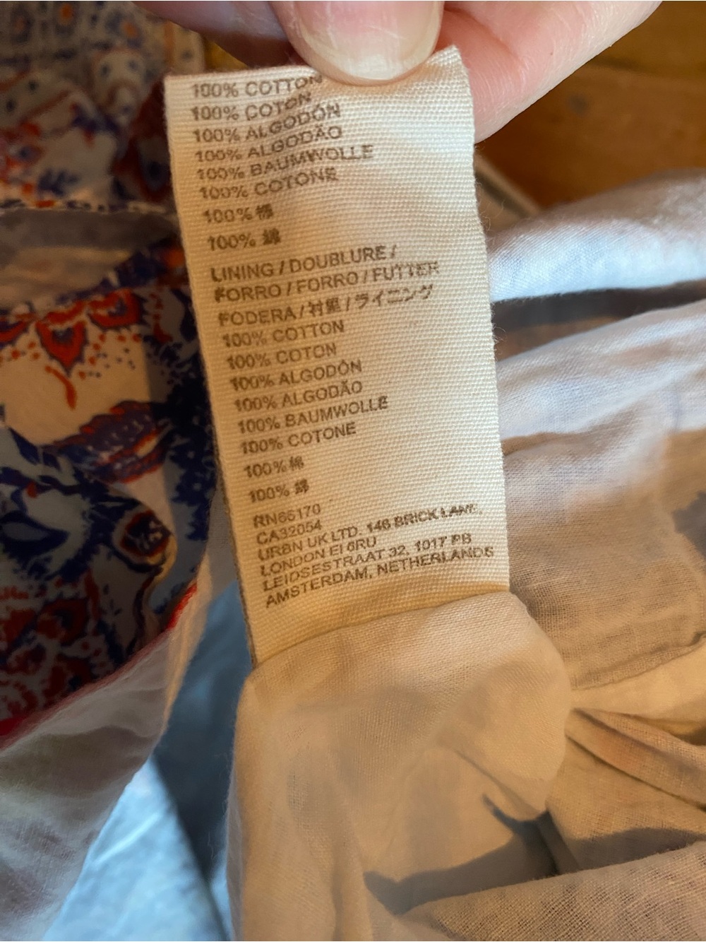 Anthropologie Patchwork Print Wide-Leg Jumpsuit/Overalls - Multicolor - Picture 15 of 15